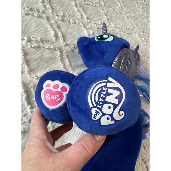 Build-A-Bear Workshop BABW Retired Princess Luna Pegasus Unicorn MLP Pony - Picture 6 of 9